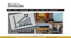 Desktop Screenshot of buongiornoslovacchia.sk